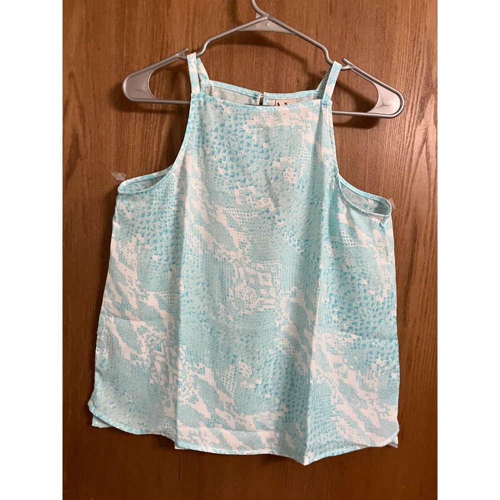 Worthington NWT Womens Square Neck Sleeveless Blouse Size Small